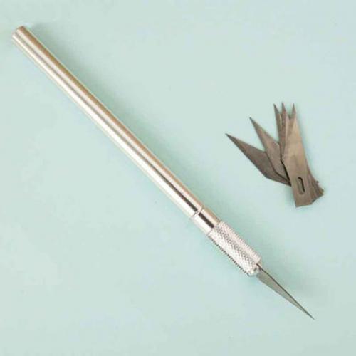 金属雕刻刀(带刀片) 工艺刀 ABS塑料板 模型雕刻刀 笔刀 刀具DIY刻线笔