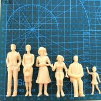 皮肤人 模型 DIY沙盘模型制作可上色小人 多形态手工建筑模型玩具