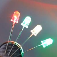 快闪烁LED灯 七彩发光二极管 DIY模型拼装彩灯 物理实验模型灯
