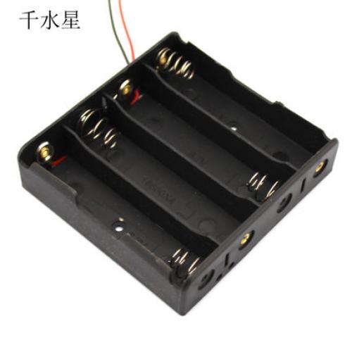 18650电池盒4节 14.8V锂电池 串联电池组 diy模型制作 航模电池盒