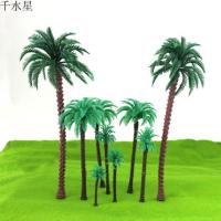 椰子树 DIY沙盘模型材料 园林设计模型 建筑模型材料 沙滩模型树