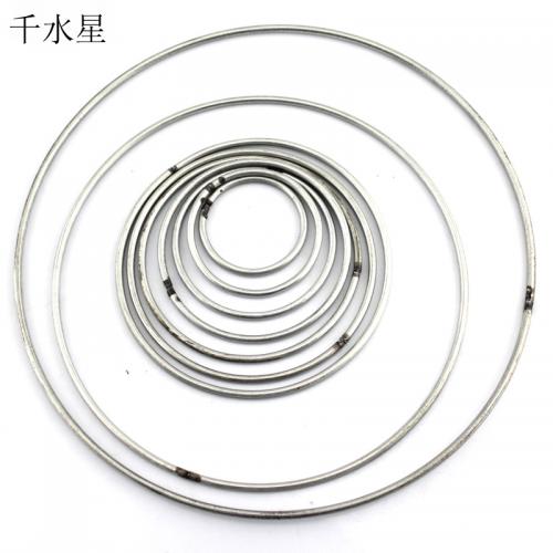 2.8mm圆铁圈 圆圈 大小铁圈环 铁圈圈 环形铁丝 DIY模型材料 铁