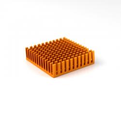 4040散热片(金色) 铝合金散热器微型散热模块diy开元模型制...
