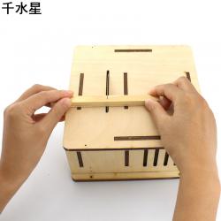微型小台锯1号 DIY台锯 小型模型木工锯 木制锯 桌面锯 木板亚克力板切割工具