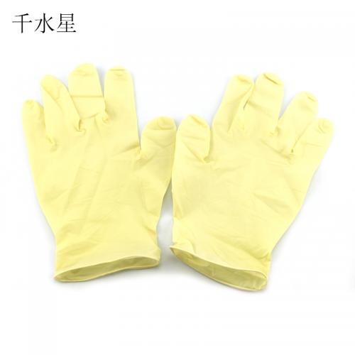 DIY防油乳胶手套 diy调色器材 上色手套 模型打磨加工保护 护手套