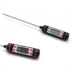 探针温度计 电子测温仪 多功能高温检测笔式温度计 DIY辅助工具