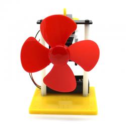 摇头风扇小制作 科学实验模型风扇创意玩具 手工拼装DIY创客套件