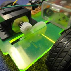 高速两通遥控车 DIY手工 齿轮玩具 科技小制作 创意科学实验玩具