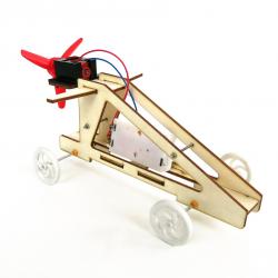 拼装风力车 科技小制作动手动脑手工模型 科学实验玩具 科学实验