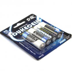 5号碱性电池(4节装) 1.5V碱性电池 AA 干电池 卡装