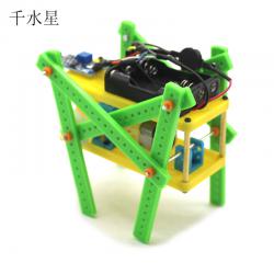 自制声控机器人1号 声音感应自动行走机器人模型玩具 创客DIY套...