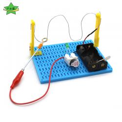 稳稳穿越 幼儿园玩具手工diy科学实验创意模型简单电路知识学习