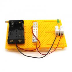 灯光摩尔斯码发报机1号小发明制作手工diy材料包简单电路知识学习