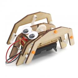 疯狂机械虫1号儿童科学手工小发明木质拼装齿轮传动原理模型材料
