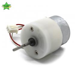 白色端子线300减速电机直流电小马达diy自制模型玩具车配件 3...