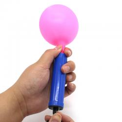 手动气球打气筒 便携式手推式充气筒 吹气球工具手动吹气泵打气泵