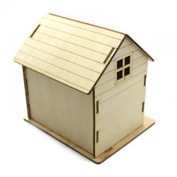 [星之河畔]小房子 儿童创意木制DIY拼装模型玩具建筑立体拼图摆件生日礼物