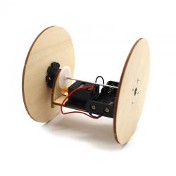 [星之河畔]两轮车 电机齿轮传动DIY创意手工课科学小制作拼装电动玩具材料