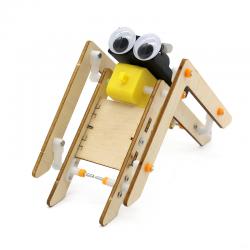 [星之河畔]小爬虫 儿童创意DIY木制手工拼装模型玩具亲子科技小制作stem教具