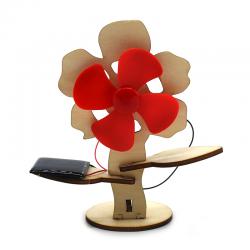 [星之河畔]太阳能风扇太阳植物 steam教具创意科技小制作DIY拼装模型玩具
