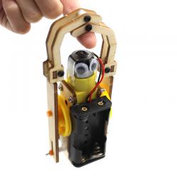 [星之河畔]爬绳子机器人 小学生创意手工拼装玩具创意制作科学大赛作业材料