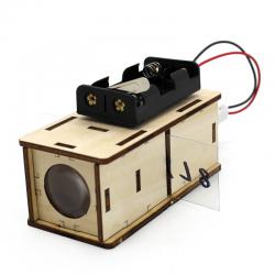 [星之河畔]投影仪 儿童木制DIY拼装模型steam教具创意科技小制作科学小实验