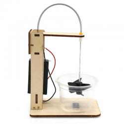 [星之河畔]搅拌机 科技小制作创意手工木制拼装DIY模型材料玩具创客stem教具