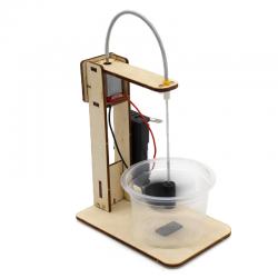 [星之河畔]搅拌机 科技小制作创意手工木制拼装DIY模型材料玩具创客stem教具
