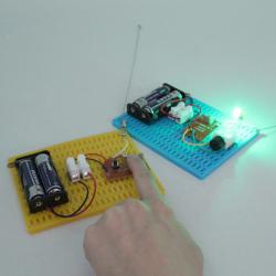无线发报机模型儿童科技小制作拼装玩具diy学生创意手工发明材料