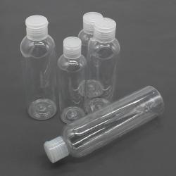 高瓶子塑料透明圆形分装瓶科学实验材料储物瓶100 150 200...