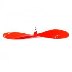 橡皮筋飞机螺旋桨套装手工DIY滑翔机模型玩具动力风叶飞翼 长18cm