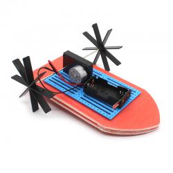 [画中麦田]简易轮桨船 自制科技小制作发明 中小学生科学物理实验材料