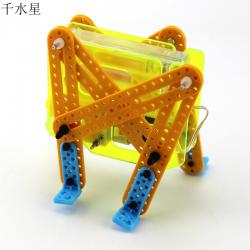 机器人昆虫小金 diy模型 科学实验玩具 新奇创意礼物 科技小制...