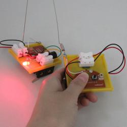 无线发报机模型儿童科技小制作拼装玩具diy学生创意手工发明材料