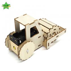 压路机1号科技小制作模型儿童手工拼装小发明玩具材料包DIY教具