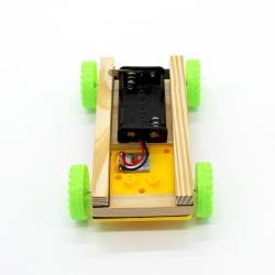 [星之河畔]木条电动小车 科技小制作DIY童科学实验stem教育科教玩具
