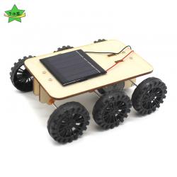 太阳能小车千水星号 学生手工拼装DIY玩具车 科学实验科技小制作