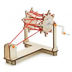 纺线车1号科技小制作小发明diy手工自制创意模型教具材料