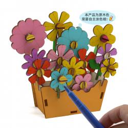 拼插花环1号