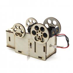 自制幻灯机1号(投影仪科教模型)