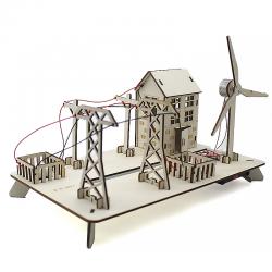 风力发电与高压输电模型1号