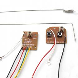 【PCB】LWDZ-两通遥控板(27MHz)(1套)含天线 