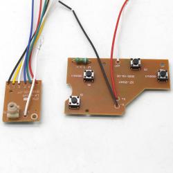 【PCB】LWDZ-四通遥控板(27MHZ)(1套)含天线螺丝