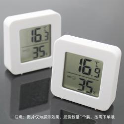 迷你温度计湿度计(方形白色)