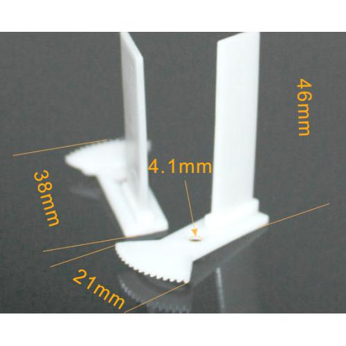模型船舵-扇形齿轮转向舵(白色)1个