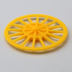 2*47小薄车轮(黄色)1个