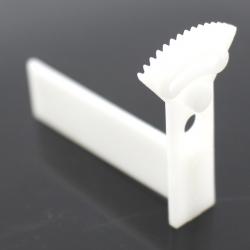 模型船舵-扇形齿轮转向舵(白色)1个