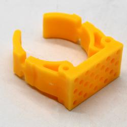 弧形300电机座(黄色)1个