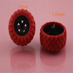 2*33mm橡胶车轮