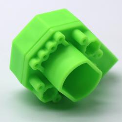 迷你鼓风机外壳(左壳+右壳)绿色1套